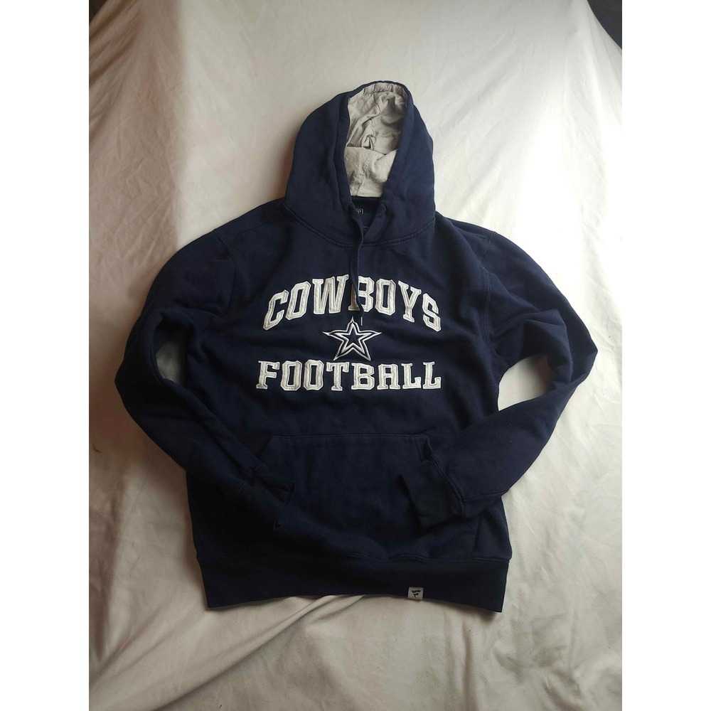 NFL Pro Line Fanatics Dallas Cowboys Football Hoodie Navy Blue Mens Small